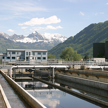 Vasca di depurazione acque industriali